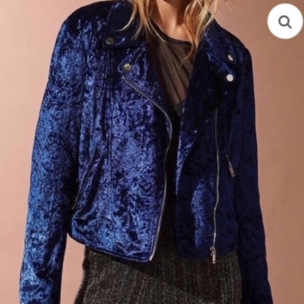 Velvet Blue Women's Jacket